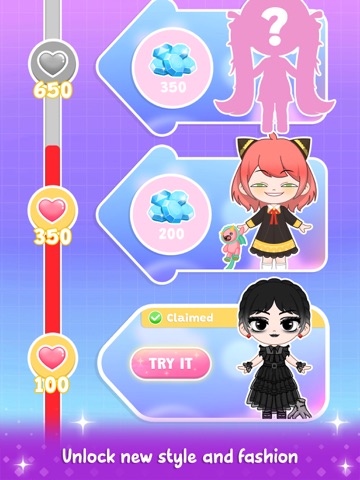 Lucy Dress Up: Princess Style iPad screenshot