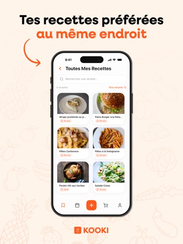 KOOKI : Extracteur de recettes iPad screenshot 2