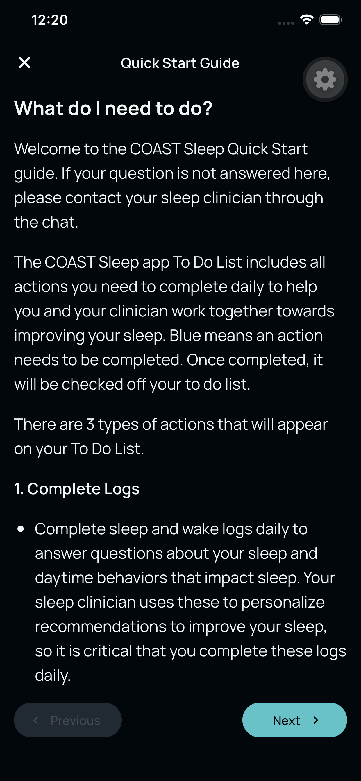 Coast Sleep screenshot 3