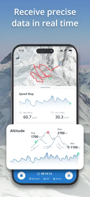 SnowTrack: Ski Tracker screenshot 3