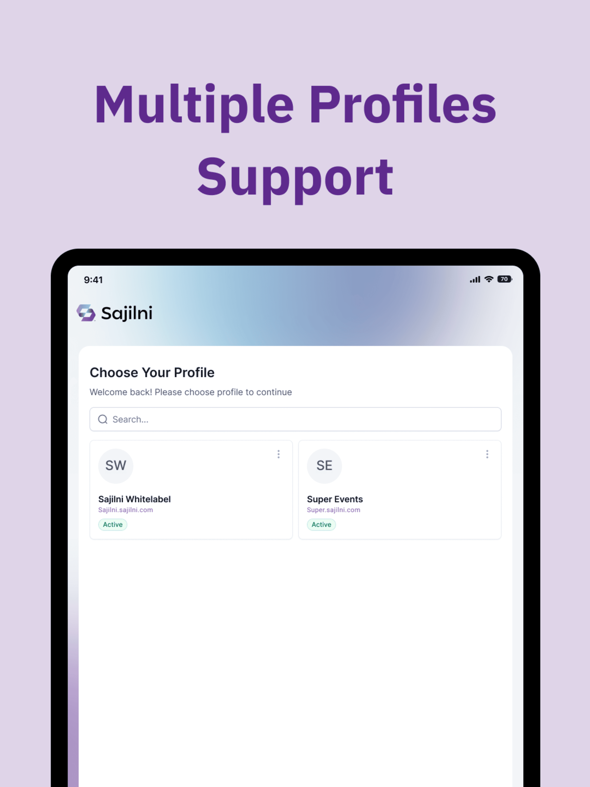Sajilni Organizer