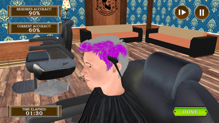 Barber Shop Hair Cut Games