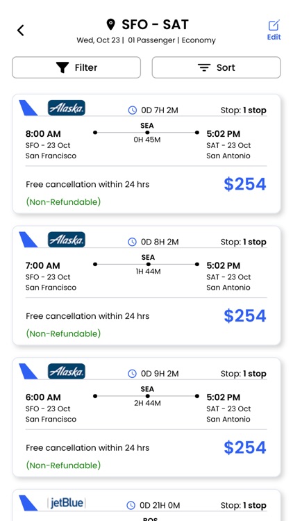 Travelfika: Hotels, Flights screenshot-6
