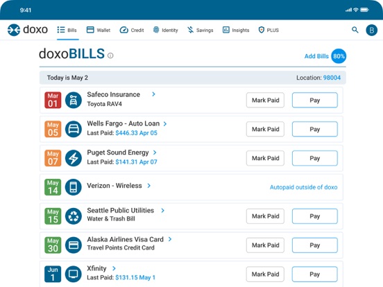 App screenshot
