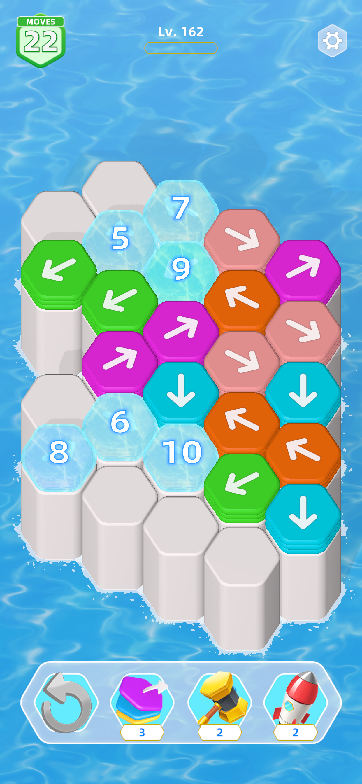 Hex Arrow - Color Hexa Away