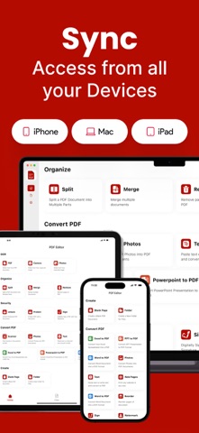 PDF Editor - Fill, Edit & Sign iPhone screenshot