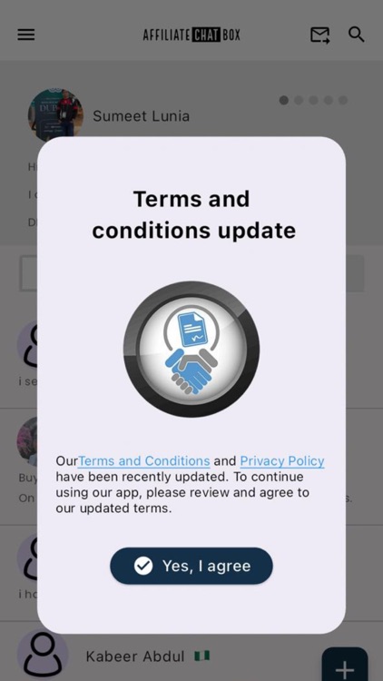 Affiliate Chat Box screenshot-5