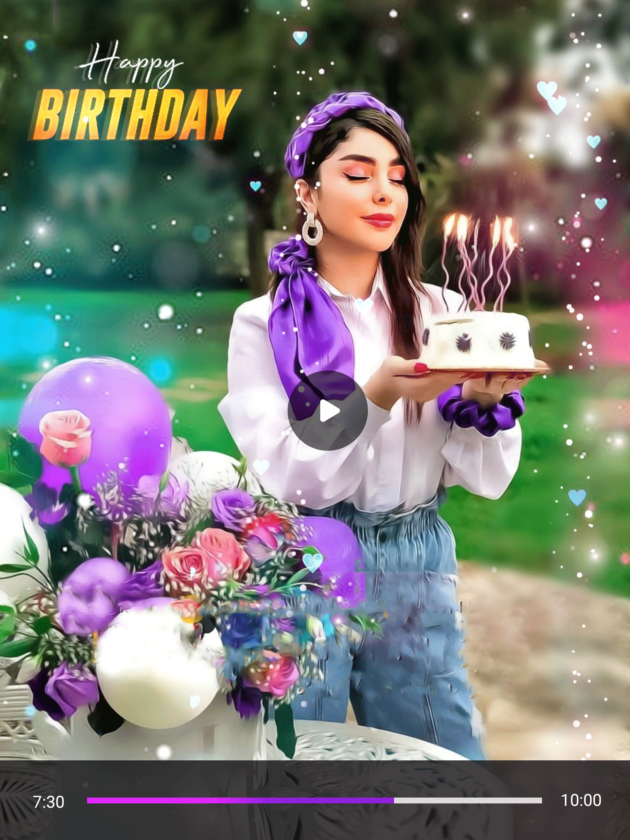 Birthday Video screenshot 18