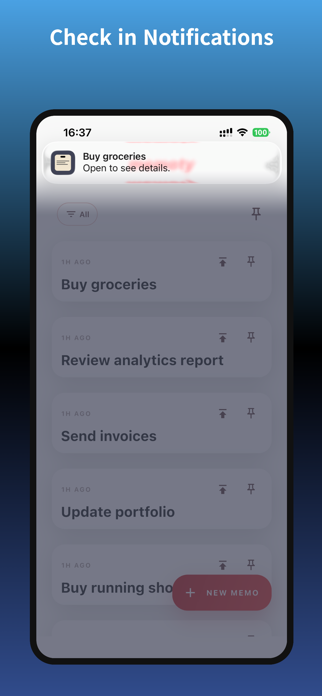 Memoty - Notes in Notify Screenshot 2 of 4