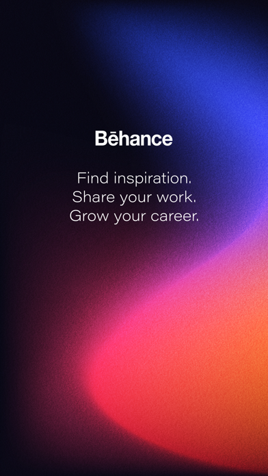 Behance – Creative Portfolios iPhone screenshot 1