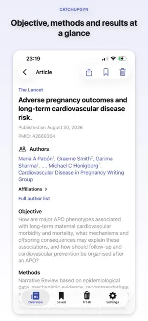 CatchUpGyn: Gynecology screenshot 2