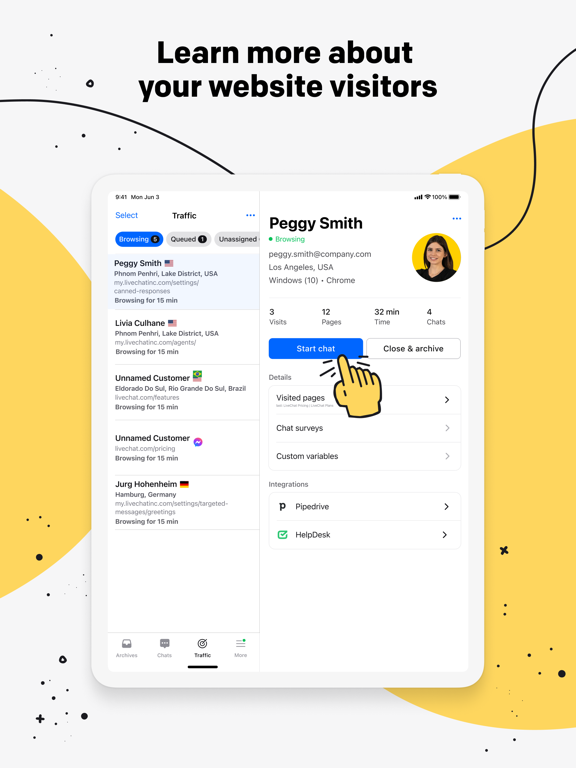 Screenshot #5 pour LiveChat - Support & Sell