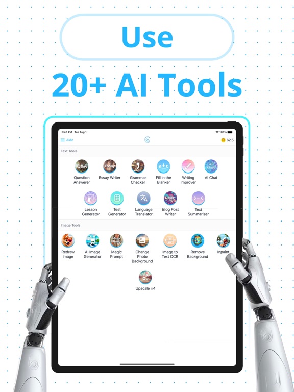 Class Ace AI Assistant & Tutor iPad screenshot 7 - Productivity app