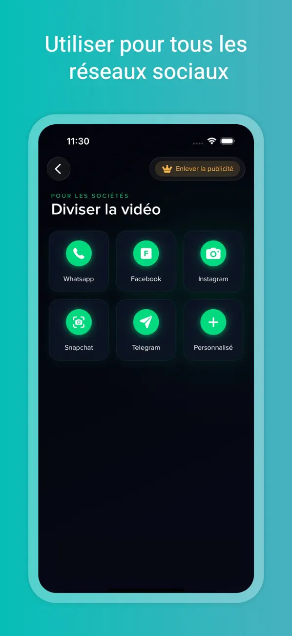 Screenshot #2 pour Video Split For WhatsApp