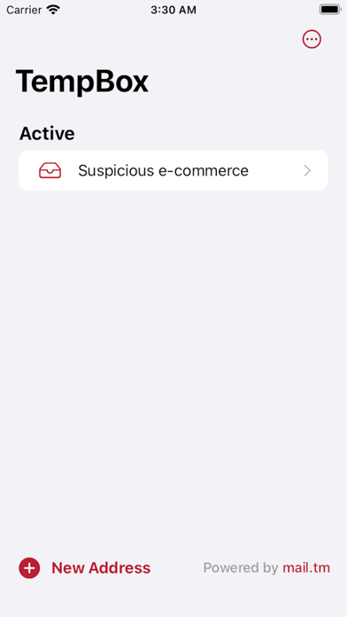 TempBox Screenshot