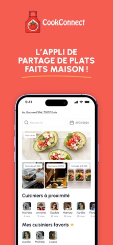 CookConnect iPhone screenshot