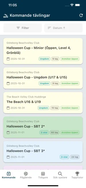 Beachinfo iPhone screenshot 1