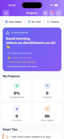 Bheem ERP screenshot