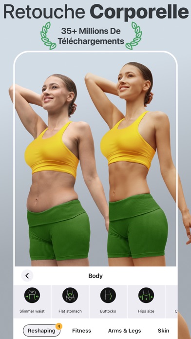 Screenshot #1 pour Retouch Me: Visage & Corps