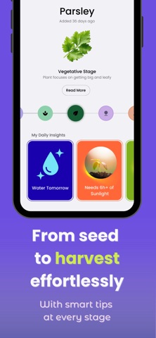 UrbiGrow: Smart Plant Care iPhone screenshot