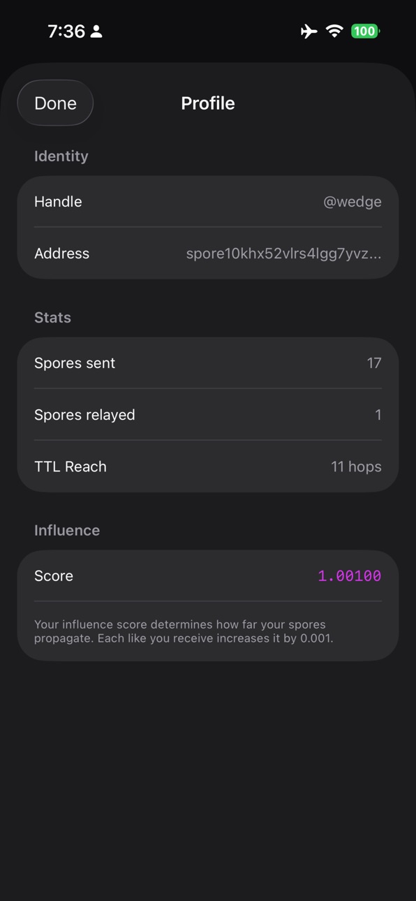 iPhone screenshot