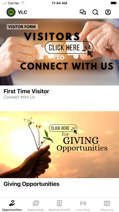 Vertical Life Church NC iPhone screenshot 1 - Education app