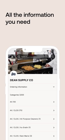 Dean Supply screenshot