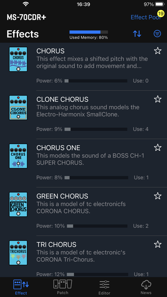 #2. Handy Guitar Lab for MS-70CDR+ (iOS) Podle: ZOOM Corporation