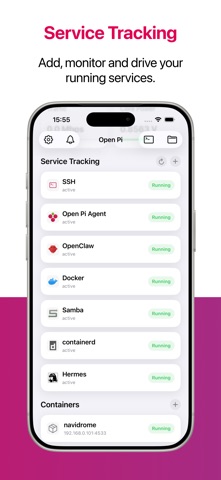 Open Pi - Raspberry Pi Manager iPhone screenshot