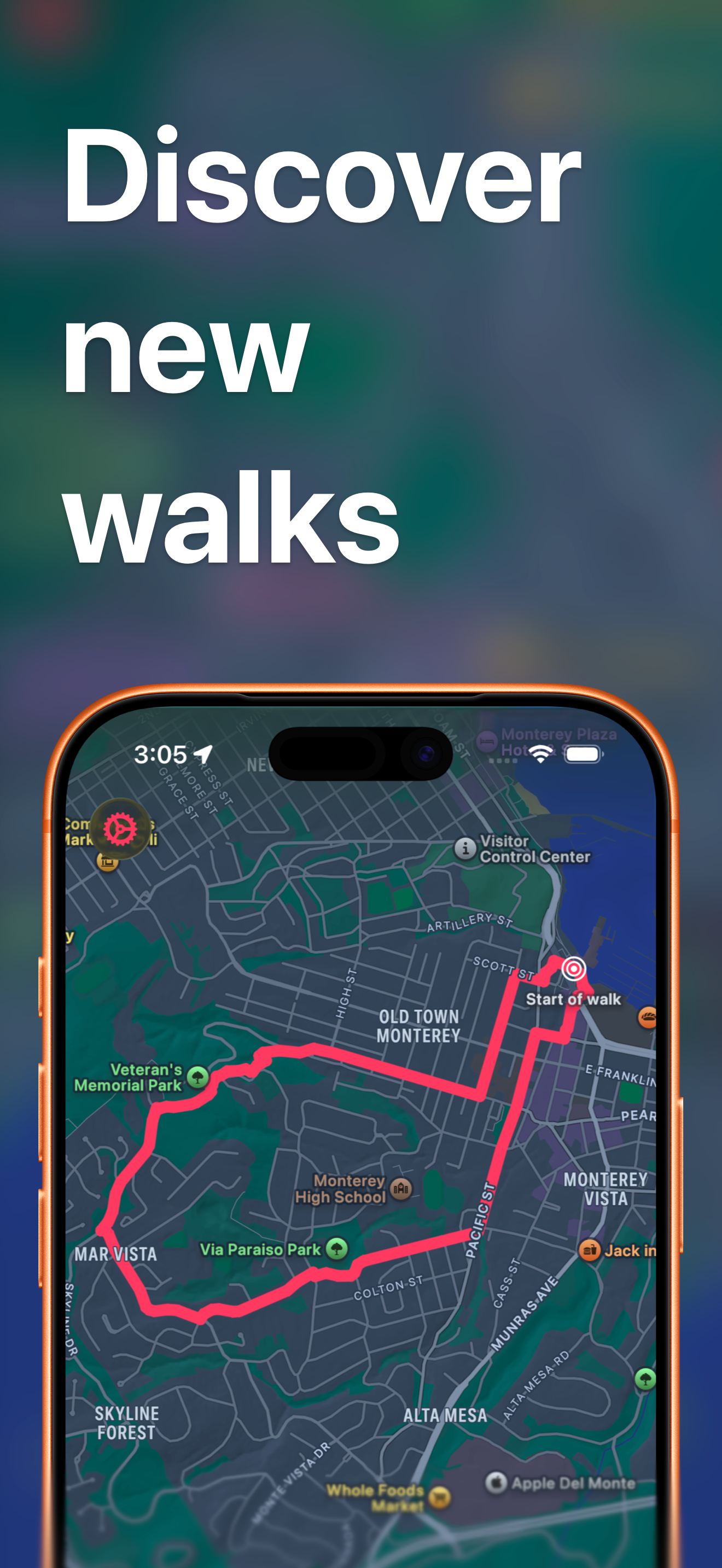 Strolly: Generated daily walks