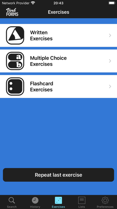 German Verbs & Conjugation Screenshot