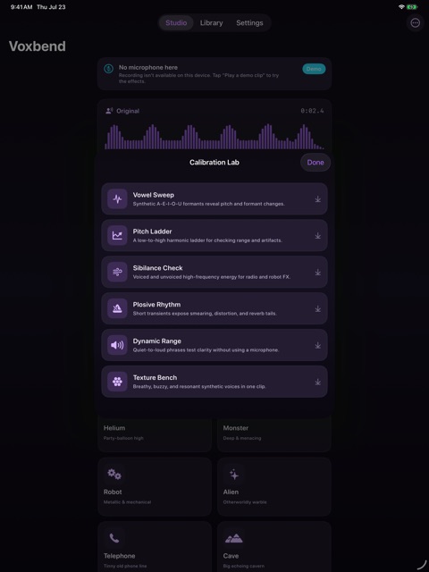 Voxbend screenshot 6