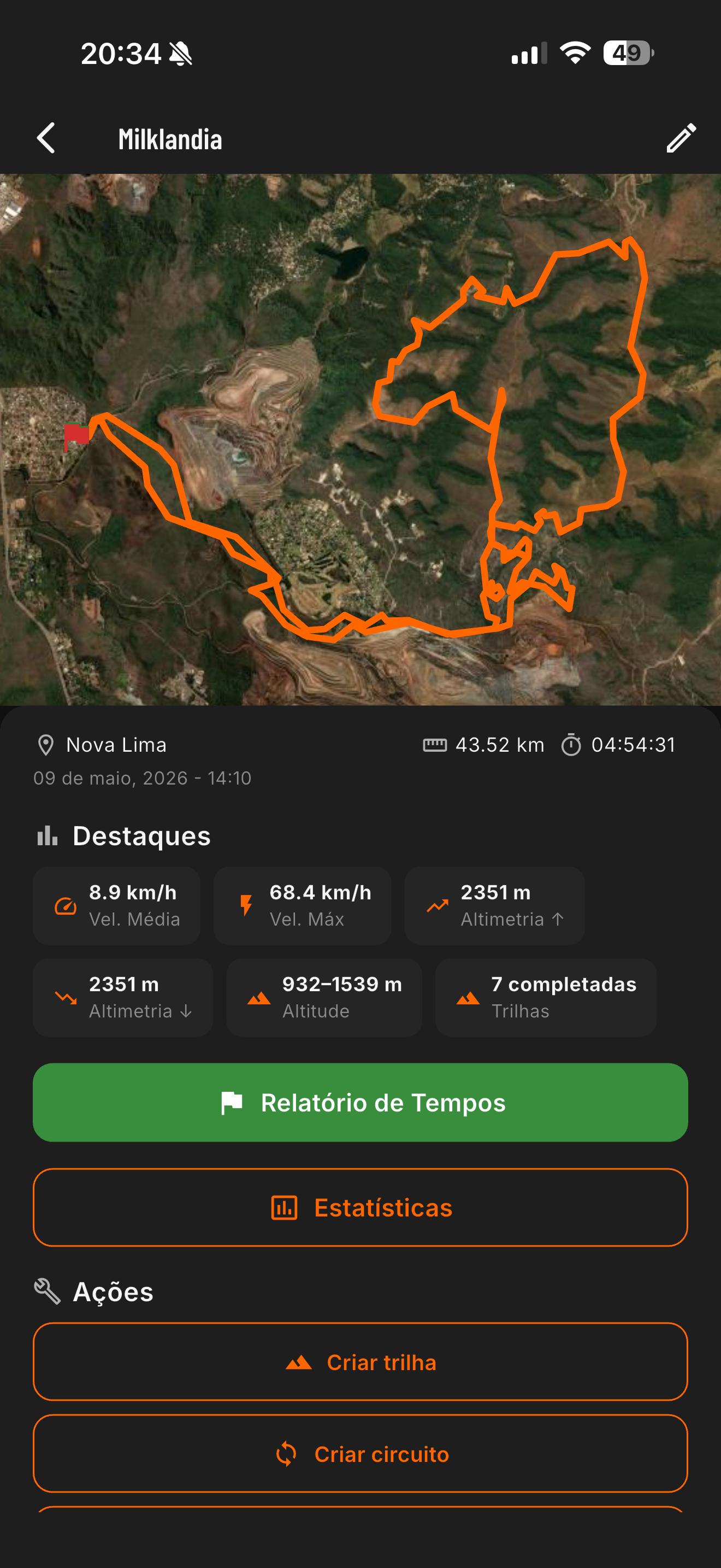 BRAPP - Trilhas de Moto c/ GPS