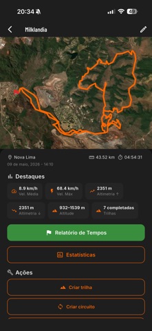 BRAPP - Trilhas de Moto c/ GPS iPhone screenshot 4