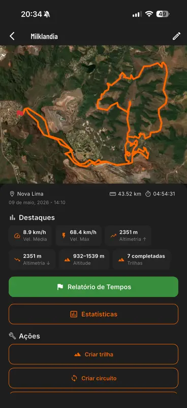 BRAPP - Trilhas de Moto c/ GPS screenshot 4 of 4