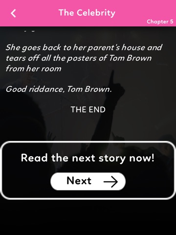 Love Chat Interactive Stories iPad screenshot