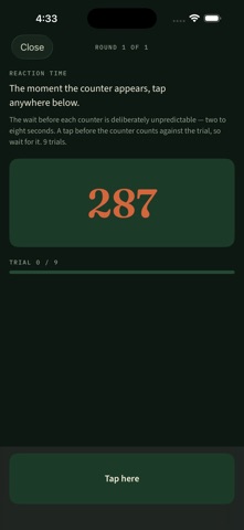 Practice Focus and Attention iPhone screenshot