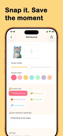 CatMood – Mood Diary & Tracker Screenshot 2 of 4