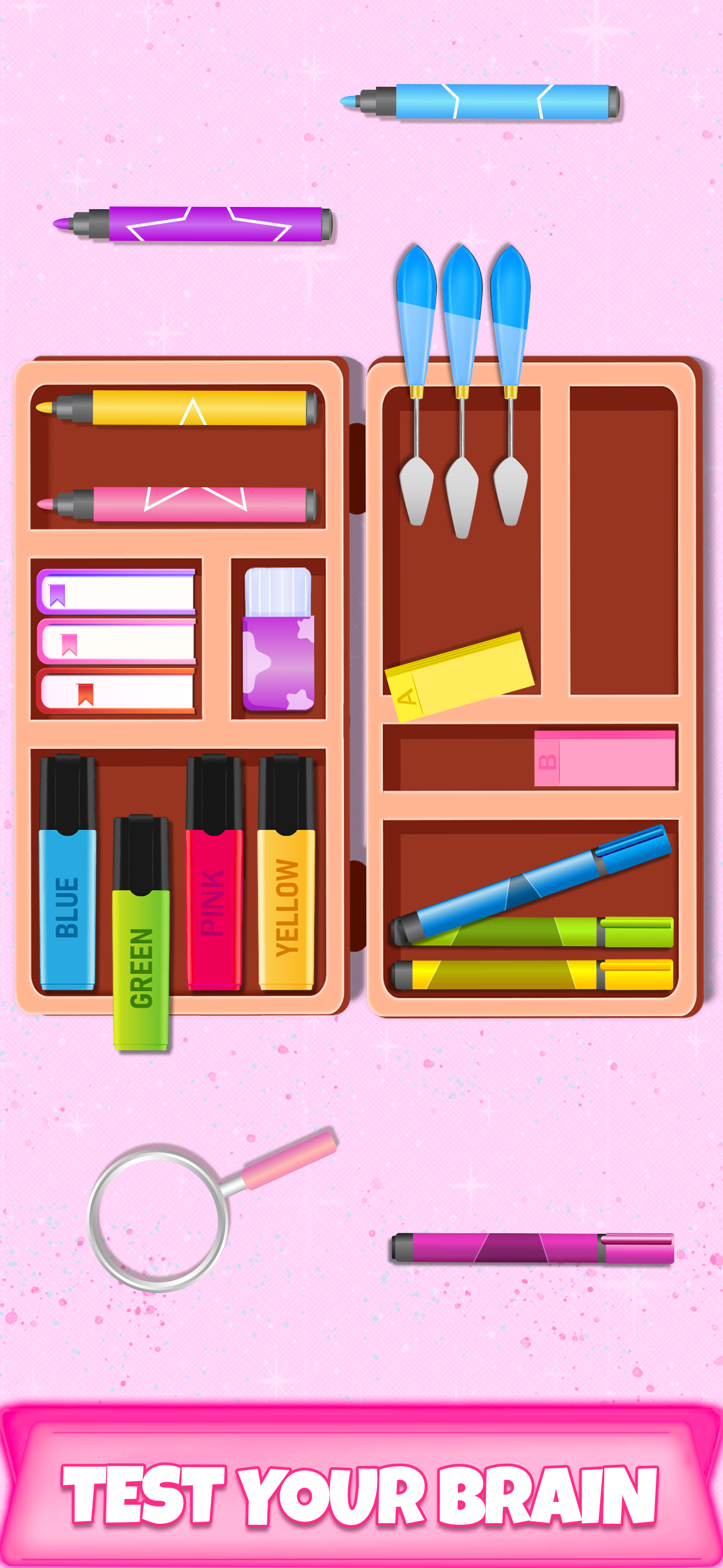 Arrange Right Stationery Sort