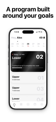 Lift: Workout Tracker Gym Log Screenshot 2 of 10