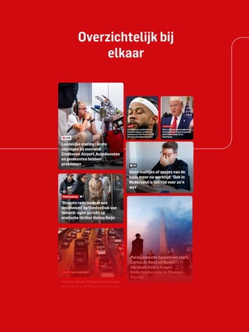 De Stentor Nieuws iPad screenshot