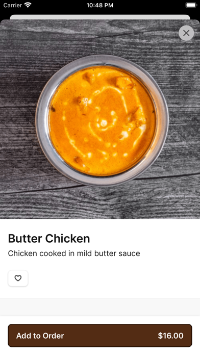 Masala Indian To Go iPhone screenshot 3 - Food & Drink app