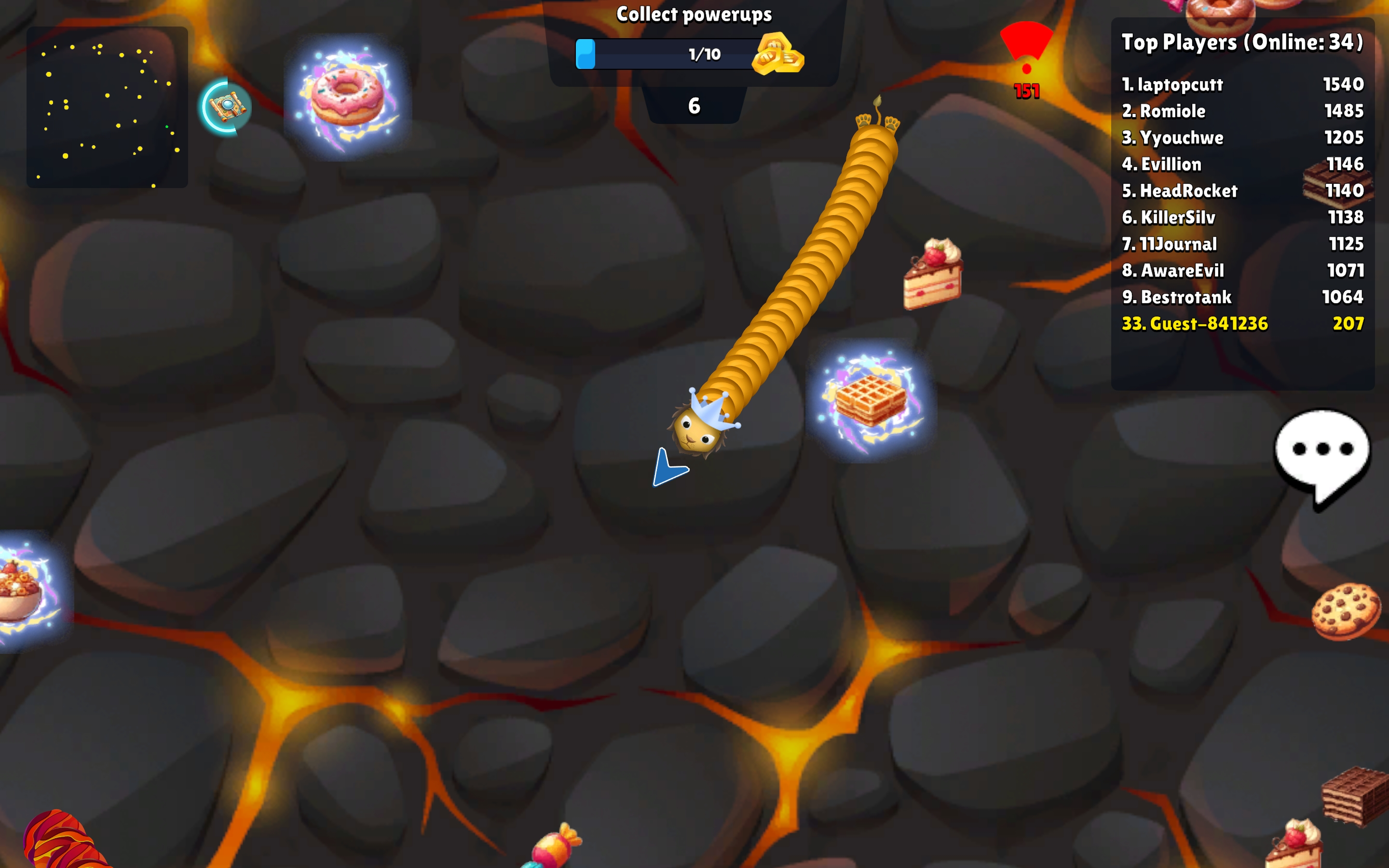 Online Snake – IO Worm Clash