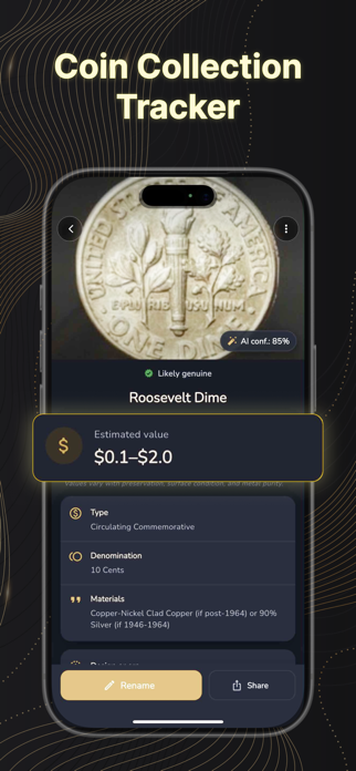 AI Scan Coin Value Identifier Screenshot 3 of 6