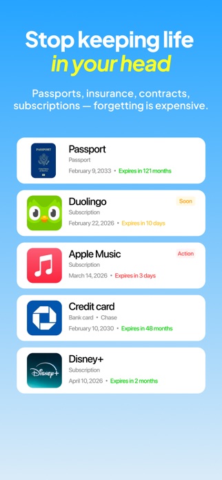 Tendora: Document & Renewal Screenshot 2 of 6