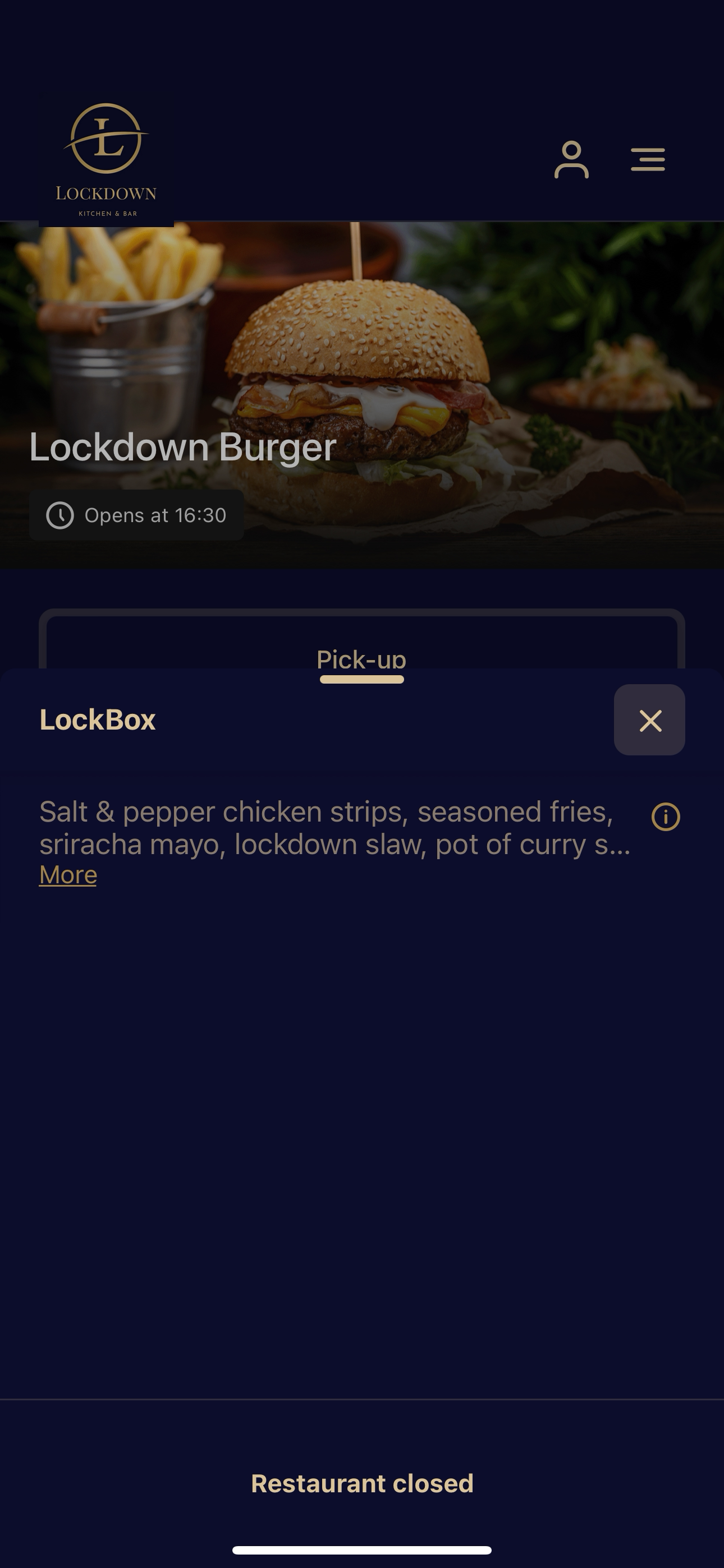 Lockdown Burger UK screenshot 4