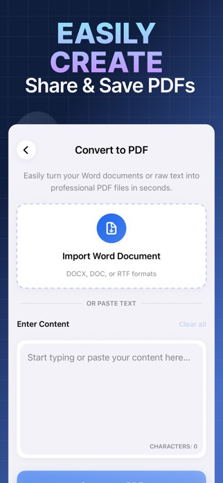 Chat PDF: PDF Maker Screenshot 6 of 6