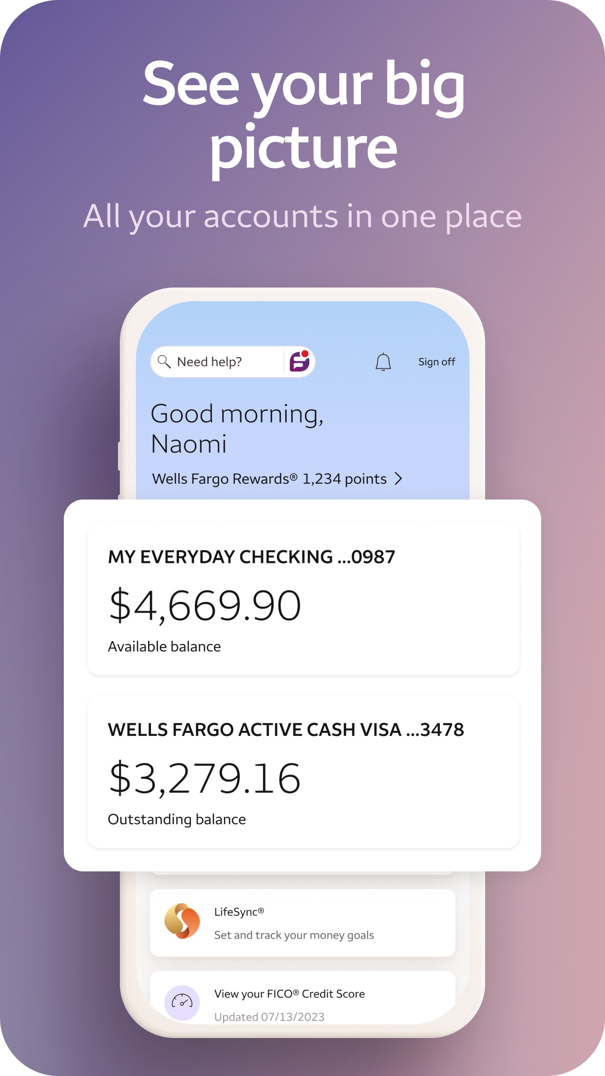 Wells Fargo Mobile® screenshot 2