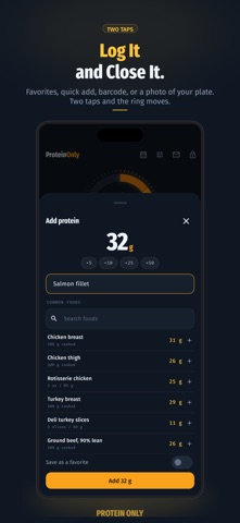 Protein Only: Intake Tracker Screenshot 2 of 4