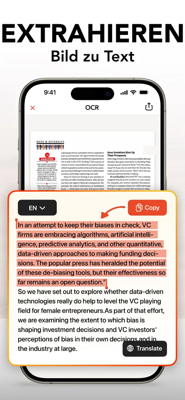 SCAN ACE · PDF Scanner App Screenshot 6